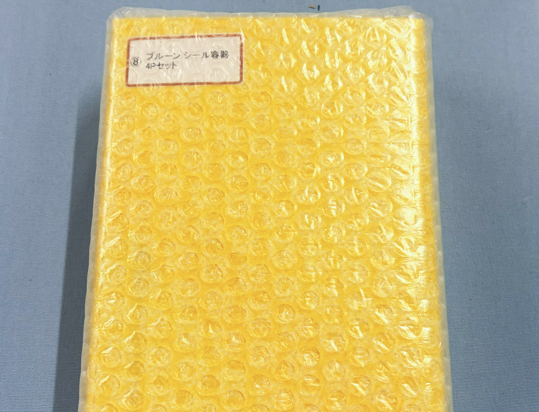 ワレモノはプチプチで