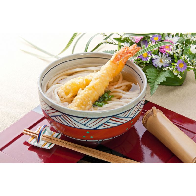 伝統の味　藤麺 包丁切りさぬき半生うどん醤油豆詰合せ