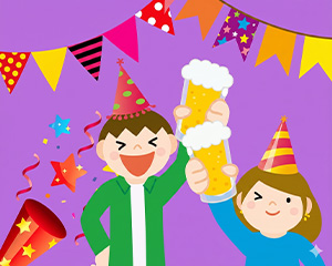 パーティーでビンゴ